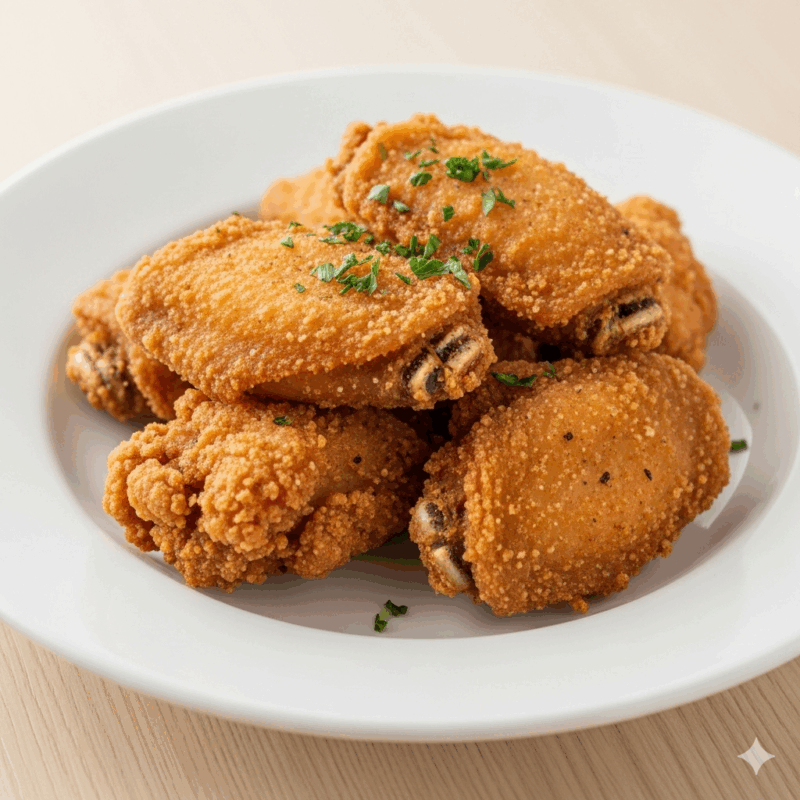 Fried Chicken Wings <br> <span style="color: #ec4e20;">$90 half pan | $160 full pan</span>