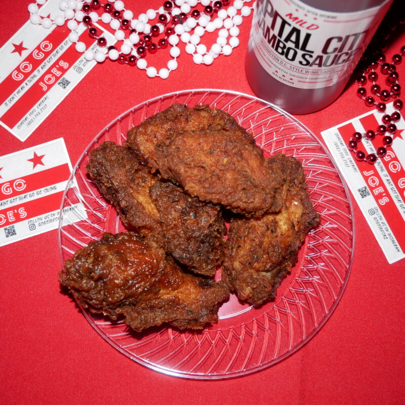 Fried Chicken Wings <br> <span style="color: #ec4e20;">$90 half pan | $160 full pan</span>