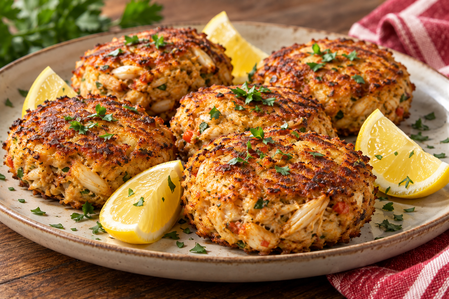 Maryland Style Crab Cakes
