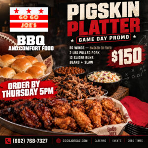 Pigskin Platter